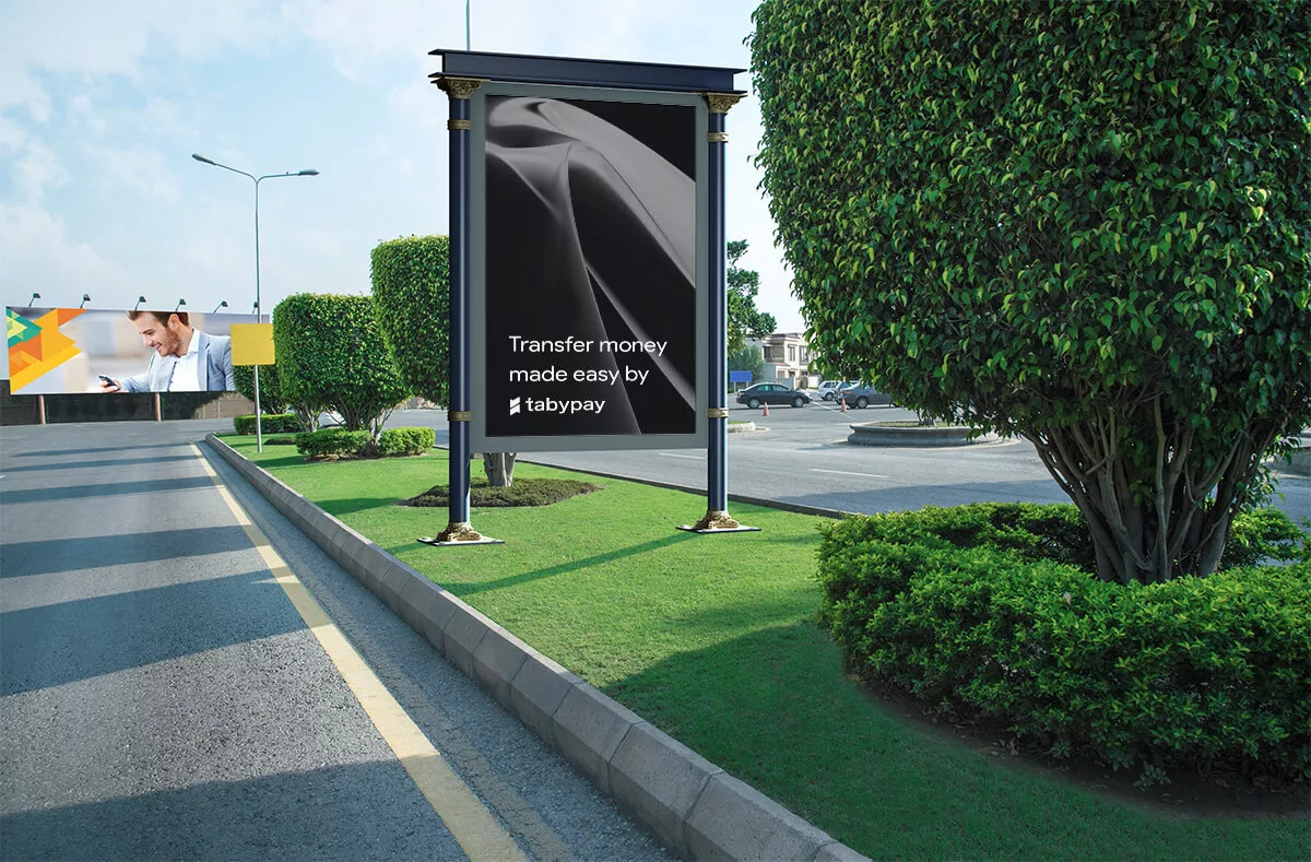 tabypay outdoor ad