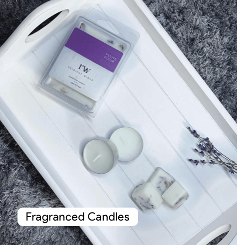 Branding for hand made fragranced candles